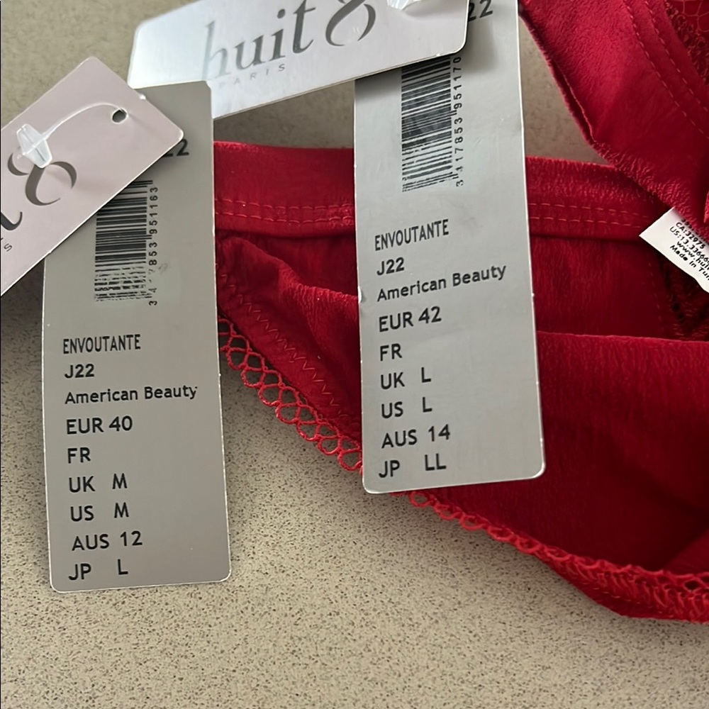 Red Women's Intimate Briefs - Picture 3 of 5